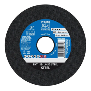 DISCO DE CORTE PFERD 4.1/2"x 0.40 x7/8"